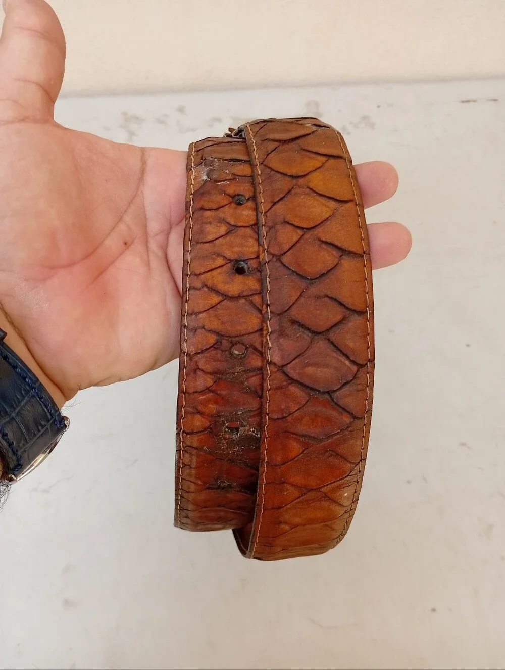 Anteater Leather Men’s Belt